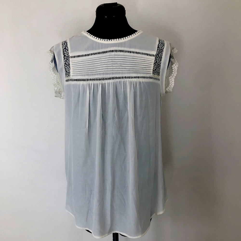 Meadow Rue White blouse